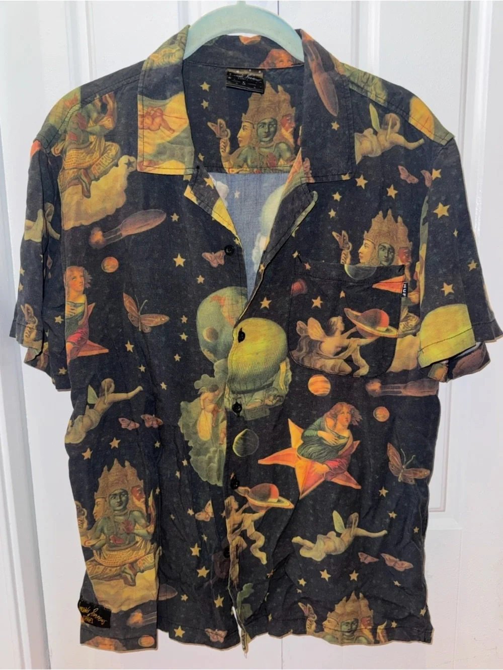 HUF x Smashing Pumpkins Tonight Tonight Button Down Shirt (S) - Picture 1 of 6